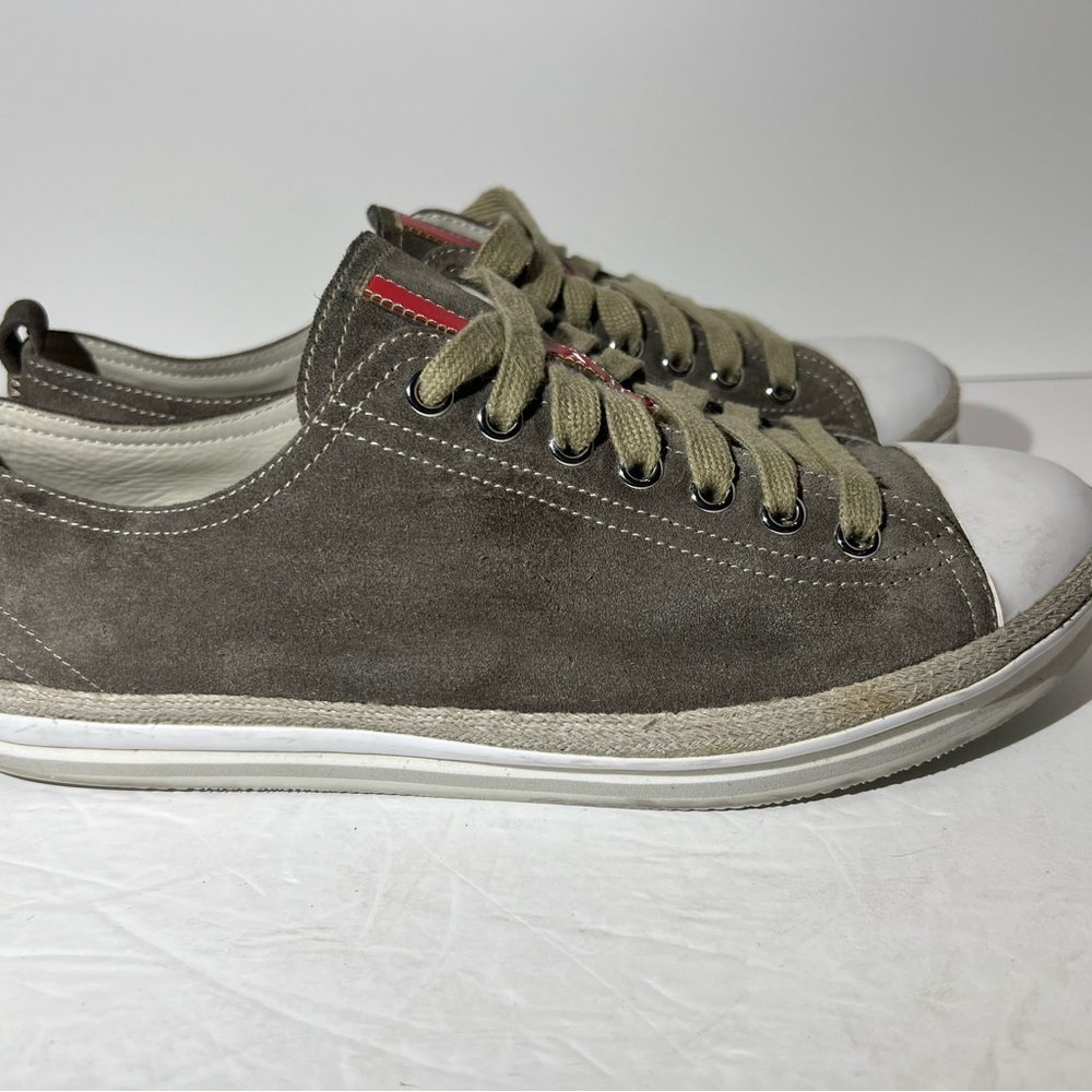Men’s Prada suede 4E2446 sport shoes, size 7.5. - Picture 3 of 7